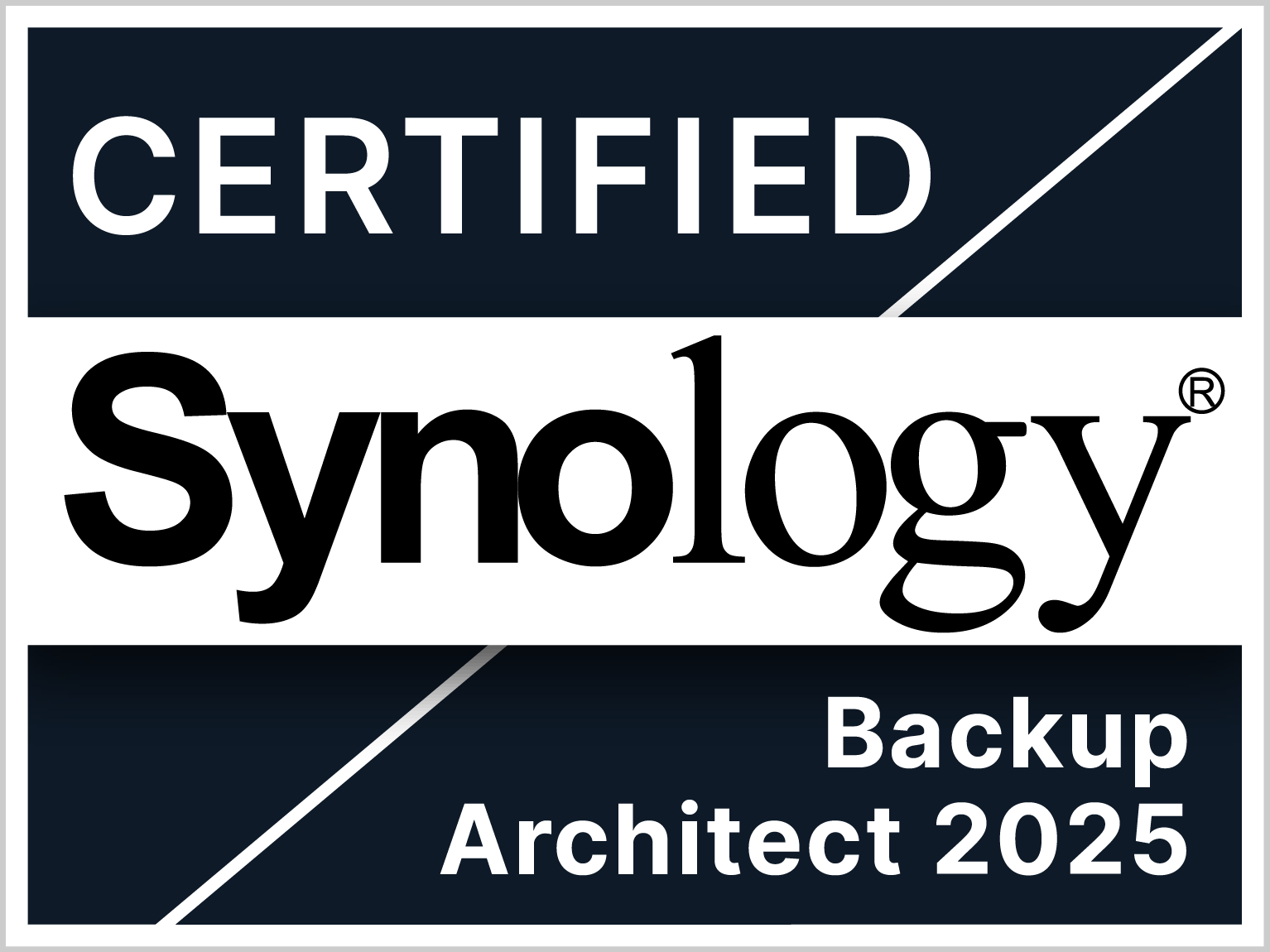 Certified Synology Backup Architect 2025